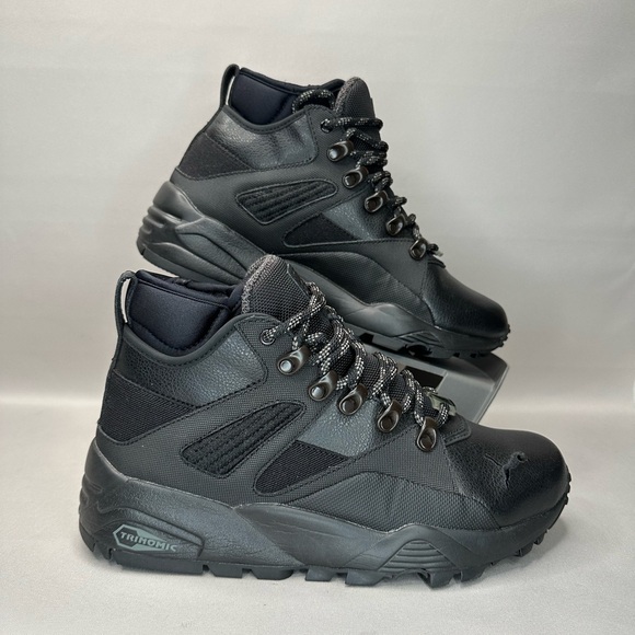 Puma Trinomic Blaze of Glory Sock Boot Men’s Size 7 Black Sneaker Shoes - Picture 4 of 10